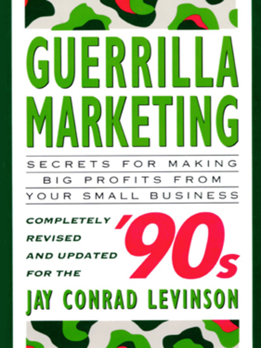 Title details for Guerrilla Marketing by Jay Conrad Levinson - Available